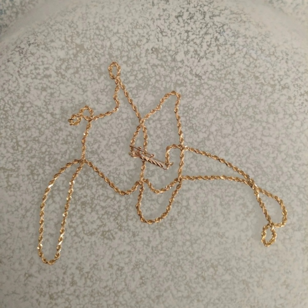 14k Gold 18in Chain Vintage